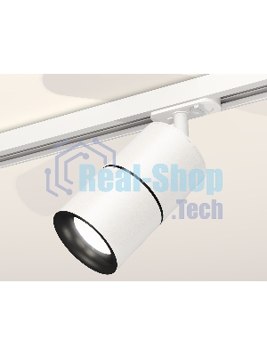 Светильник Ambrella light XT7401010 SWH/PBK белый песок/черный полированный MR16 GU5.3 (A2536, C7401, A2071, C7401, N7011)