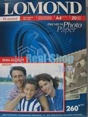 Фотобумага LOMOND для струйной печати 200 г/м2 односторонняя Super Glossy Bright 10х15, 750лист.в пач.