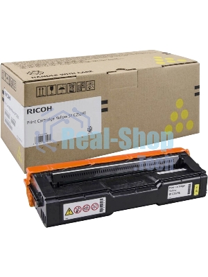 Картридж лазерный Ricoh тип SPC252HE желтый для SP C252DN/C252SF 6000 отп.
