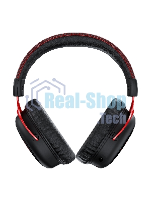 Гарнитура HyperX Cloud II красный, проводная, совместимость с консолями