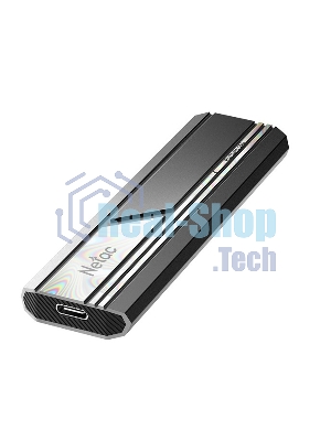 Внешний SSD Netac ZX10, 1TB, USB 3.2 Gen 2 Type-C, R/W 1050/1050, черный