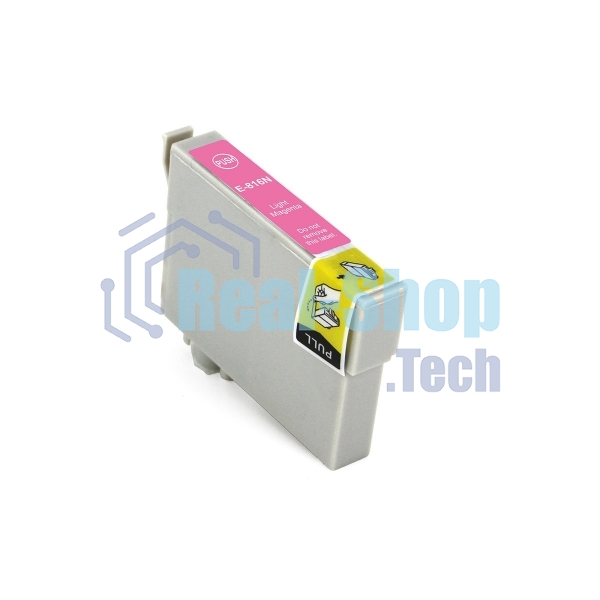 Картридж струйный NVPrint T0816 (NV-C13T11164A10) Light Magenta для Epson Stylus Photo 1410/R270/R290/R295/R390/RX590/RX610/RX615/X690/TX650/TX659/TX700/TX700W/TX710W/TX800/T50/T59 (18.2 мл) совместимый