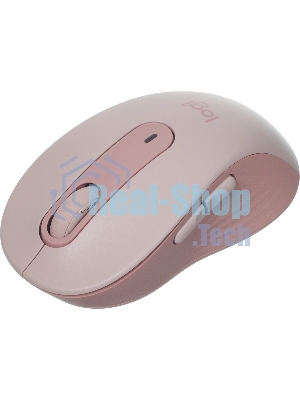 Мышь беспроводная Logitech Signature M650 розовый, 4000 dpi, радиоканал, Bluetooth, USB, кнопки - 5