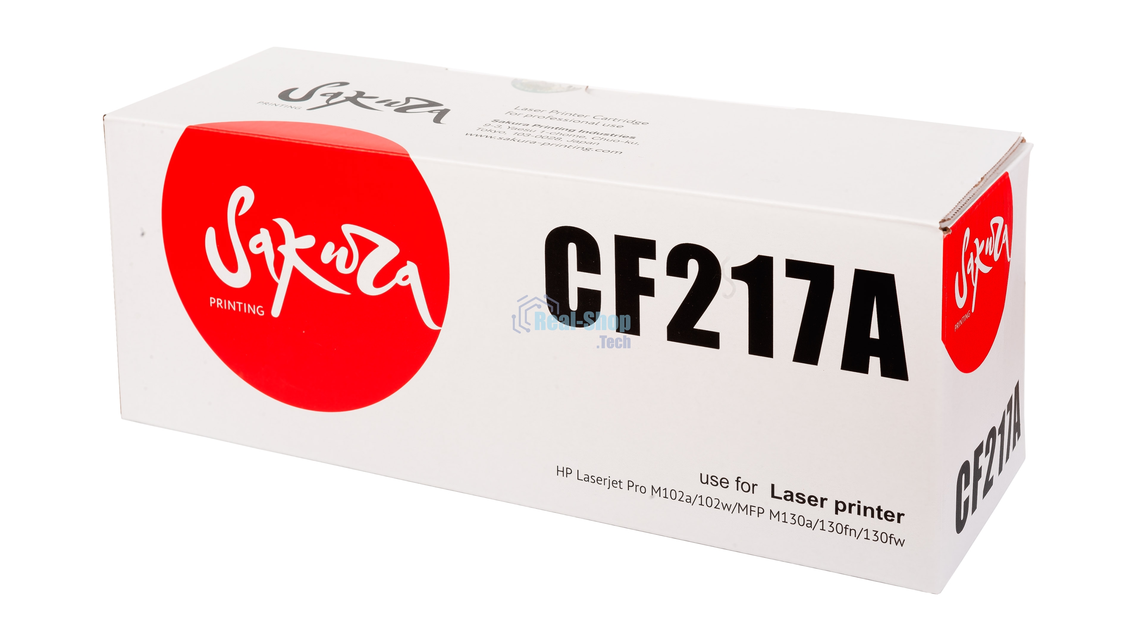 Картридж лазерный Sakura CF217A для HP LJP M102/MFP M130, черный, 1 600 к.