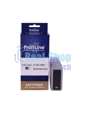 Картридж струйный ProfiLine PL-PFI-102BK для принтеров Canon IPF510/IPF605/IPF610/IPF650/IPF655/IPF710/IPF750/IPF755/IPF760/IPF765 с чернилами Black