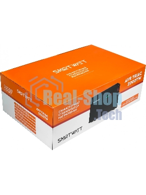 Стабилизатор напряжения Smartwatt AVR Triac 2000TW 2000ВА черный