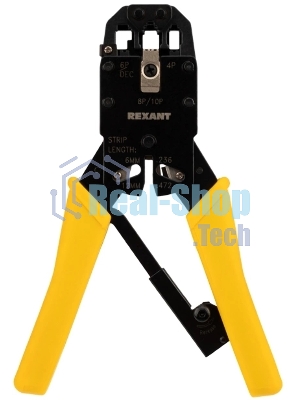 Кримпер Rexant HT-200R для обжима 10P10C, 8P8C, 6P6C, 4P4C