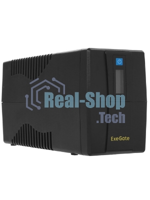Источник бесперебойного питания ExeGate EP285583RUS SpecialPro Smart LLB-800.LCD.AVR.C13.RJ.USB 800VA/480W, LCD, AVR, 4*IEC-C13, RJ45/11, USB, черный