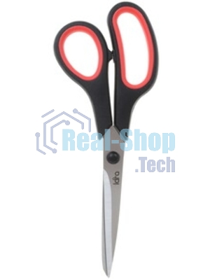Ножницы LARA LR05-90 BLISTER 21,5 см, прорезиненные ручки, сверхострая заточка, нержавеющая сталь 2CR14