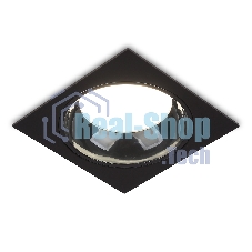 Светильник Ambrella light TN52342 SBK/GBK черный песок/черный глянец GX53 max 12W 115*115*25