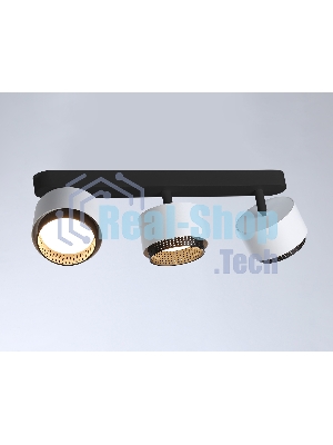 Светильник Ambrella light TN71291/3 WH/BK белый/черный GX53/3 max 12W 400*95*137