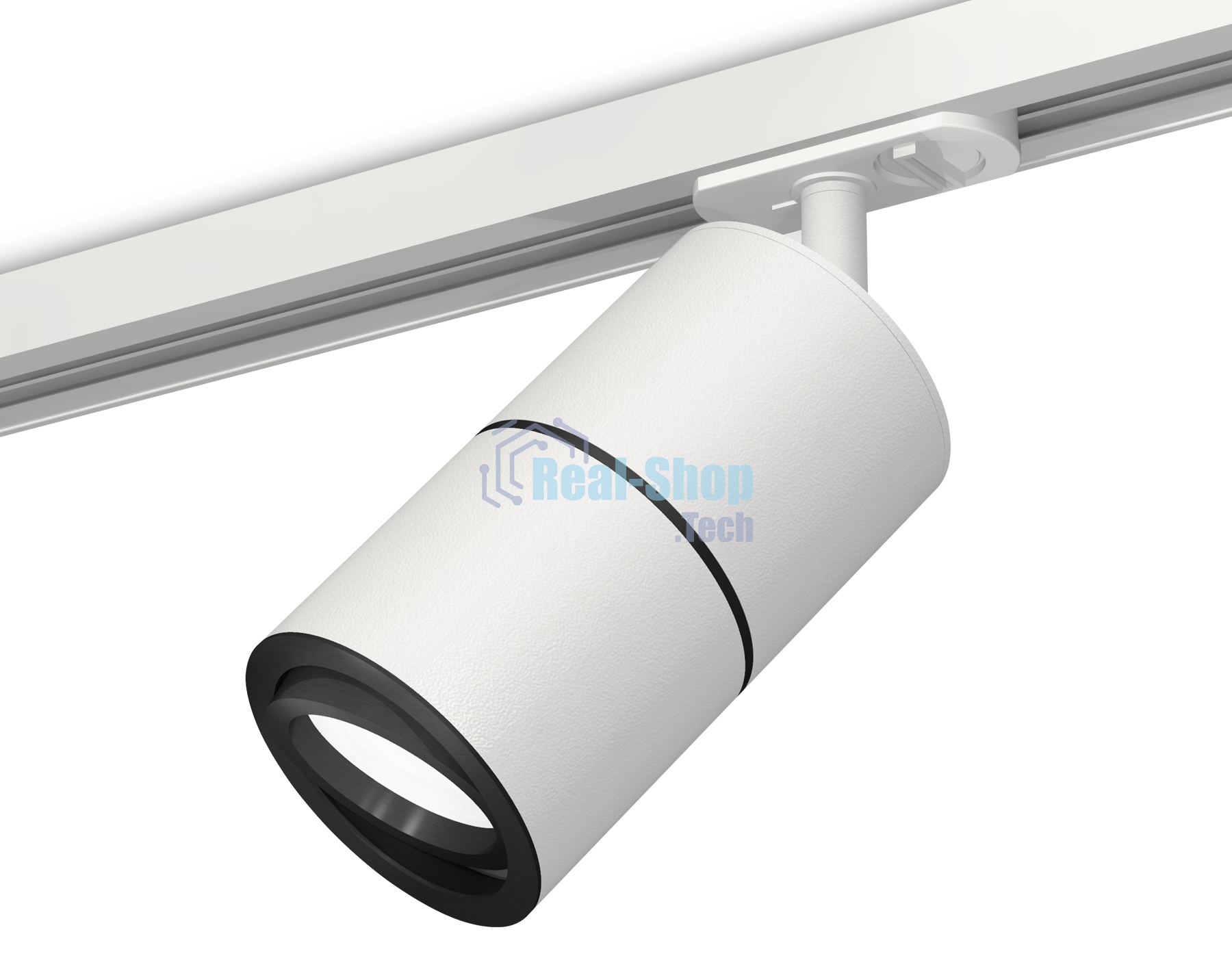 Светильник Ambrella light XT7401011 SWH/PBK белый песок/черный полированный MR16 GU5.3 (A2536, C7401, A2071, C7401, N7002)