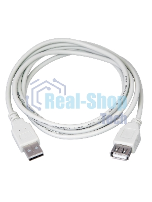 Кабель USB Rexant (шт. USB A - гн. USB A) 5 м, серый
