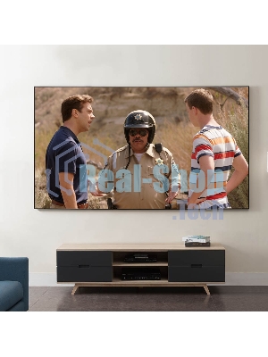 Экран Cinema S'OK 16:9 120' настенно-потолочный, на раме, 266x150 см, рама черный бархат, полотно белый ПВХ