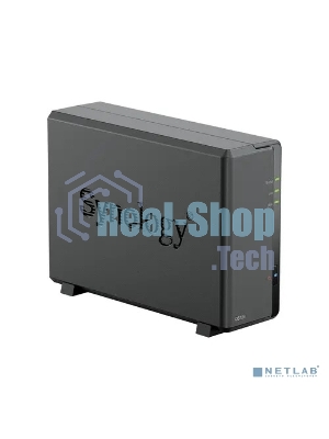 СХД SYNOLOGY настольное исполнение 1BAY NO HDD DS124