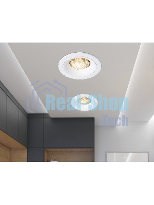 Светильник встраиваемый Ambrella light TN102721 WH белый GU5.3 92*92*23
