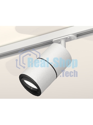 Светильник Ambrella light XT7401011 SWH/PBK белый песок/черный полированный MR16 GU5.3 (A2536, C7401, A2071, C7401, N7002)