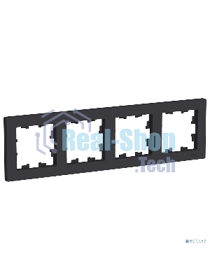 Рамка 4-м AtlasDesign универс. карбон SchE ATN001004