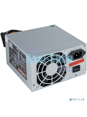 Блок питания ExeGate CP600 (EX292144RUS), 600Вт, 80мм, серебряный
