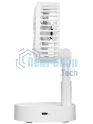 Вентилятор Centek CT-5044 белый, настольный, 4 Вт, 3 скорости, 10 см