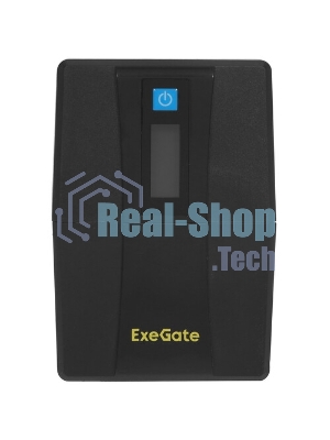 Источник бесперебойного питания ExeGate EP285583RUS SpecialPro Smart LLB-800.LCD.AVR.C13.RJ.USB 800VA/480W, LCD, AVR, 4*IEC-C13, RJ45/11, USB, черный