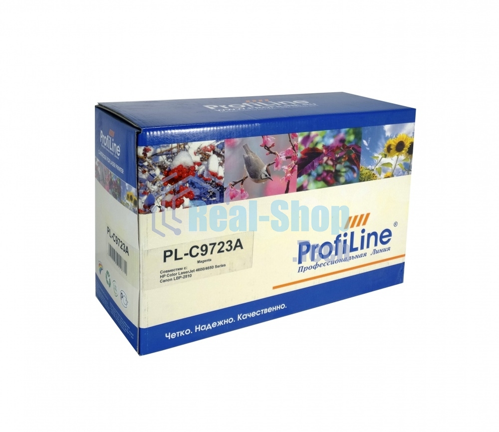 Картридж лазерный ProfiLine PL-C9723A для принтеров HP LJ 4600/4600n/4600dn/4600dtn/4600hdn/4650/4650n/4650dn/4650dtn/4650hdn/Canon ImageClass C2500/LBP2510/5500 Magenta 8000 копий