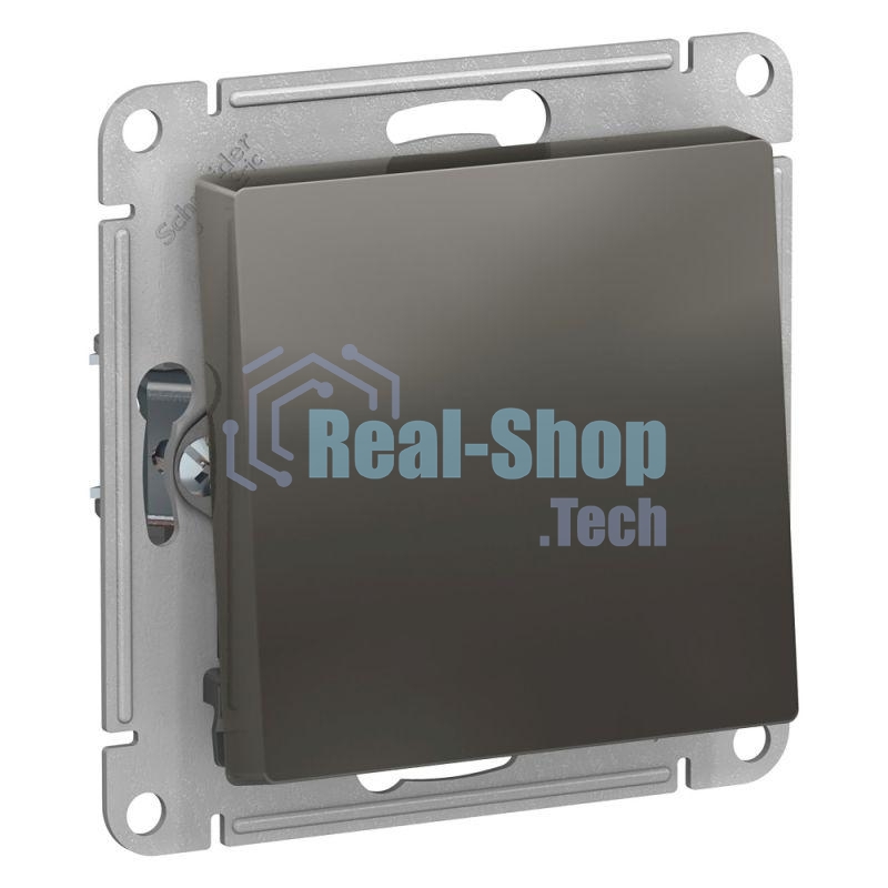 Механизм переключателя проходного 1-кл. СП AtlasDesign 10А IP20 (сх. 6) 10AX сталь