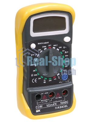 Мультиметр IEK Master MAS838L цифровой