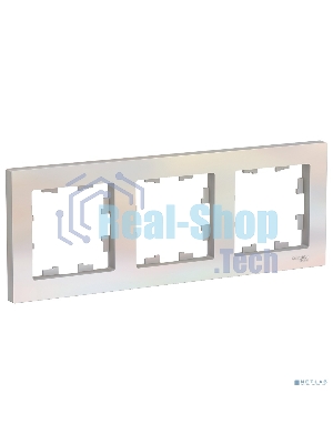 Рамка 3-м AtlasDesign универс. жемчуг SchE ATN000403