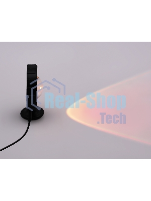 Атмосферная светодиодная настольная лампа Ambrella light DE8383 BK черный LED RGB 3W (ПДУ RGB)