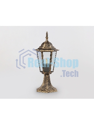 Светильник Ambrella light ST2025 GD/BK/CL золото/черный/прозрачный IP54 E27 max 40W D150*400