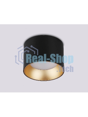 Светильник Ambrella light TN52887 SBK/SGD черный песок/золото песок GX53 max 12W D97*70