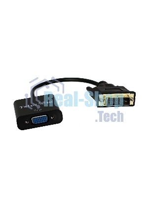 Кабель-переходник VCOM DVI-D 25M ---> VGA 15F Telecom TA491 Кабель-переходник DVI-D 25M ---> VGA 15F Telecom TA491
