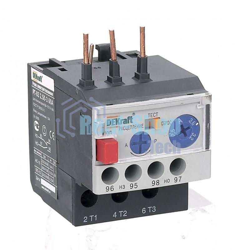 Реле тепловое РТ-03 09-18A 6.30-9.00А SchE 23114DEK
