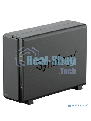 СХД SYNOLOGY настольное исполнение 1BAY NO HDD DS124