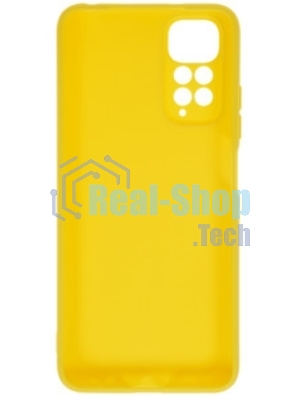 Чехол (клип-кейс) DF xiCase-61 для Xiaomi Redmi Note 11/11s желтый