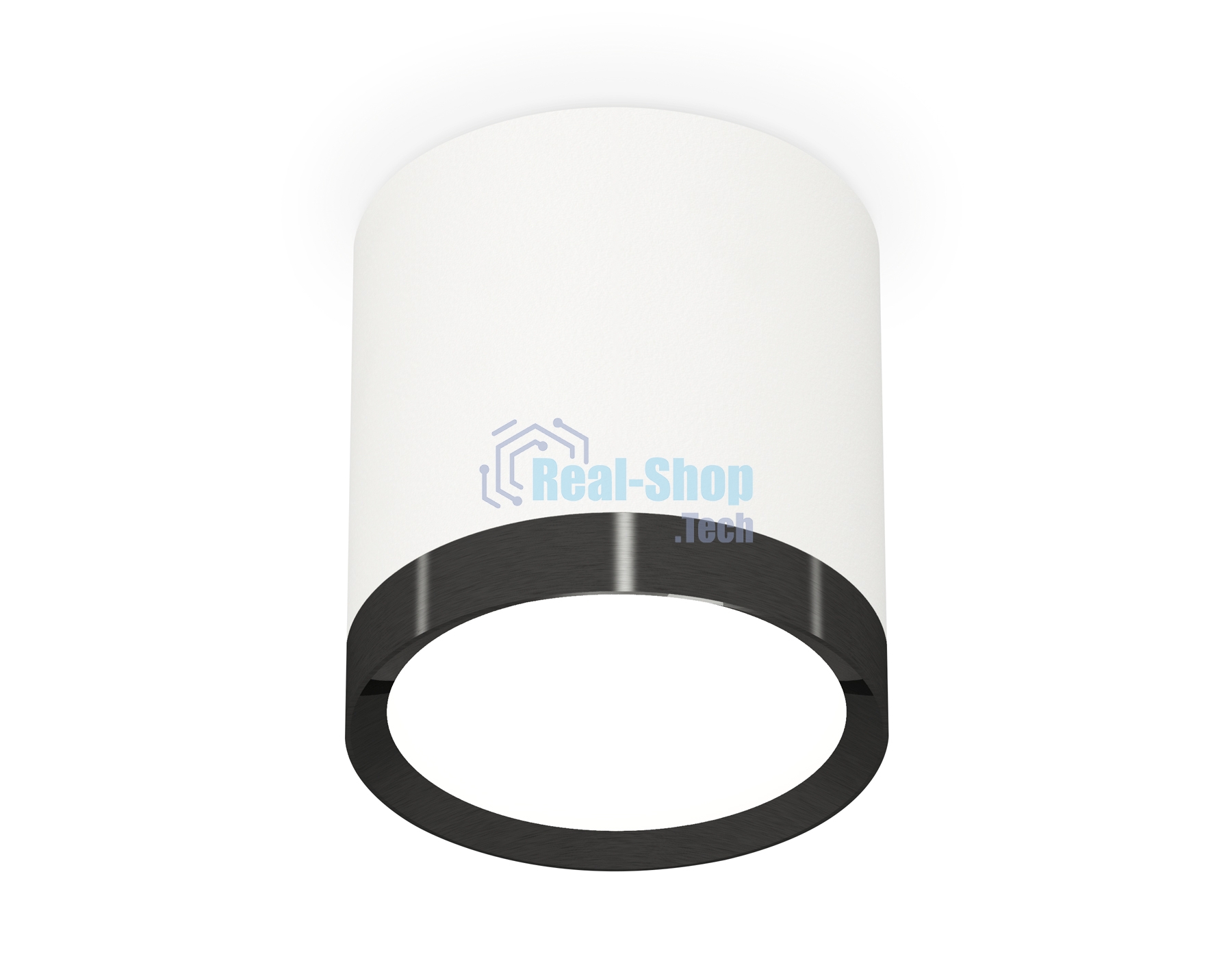 Светильник Ambrella Light XS8141002 SWH/PBK белый песок/черный полированный GX53 (C8141, N8113)