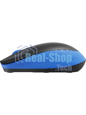 Мышь беспроводная Logitech M190 черный/синий, 1000 dpi, радиоканал, USB, кнопки - 3