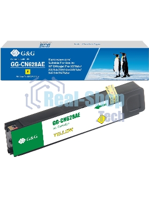 Картридж струйный G&G GG-CN628AE желтый (110мл) для HP Officejet Pro X576dw/X476dn/X551dw/X451dw