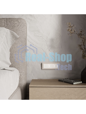 Рамка на 3 поста WERKEL Split (айвори/белый, soft-touch) W0033066