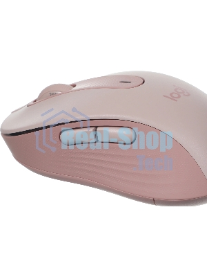Мышь беспроводная Logitech Signature M650 розовый, 4000 dpi, радиоканал, Bluetooth, USB, кнопки - 5