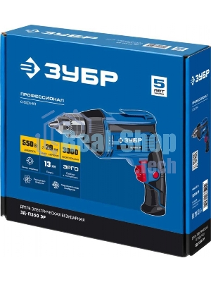 Дрель ударная Зубр ЗД-П550 ЭР 550Вт ключевой реверс