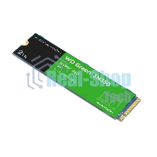 Накопитель SSD WD Green SN350 WDS200T3G0C, 2000Gb, PCIe 3.0 x4, M.2 2280, NVMe, R/W 3200/3000