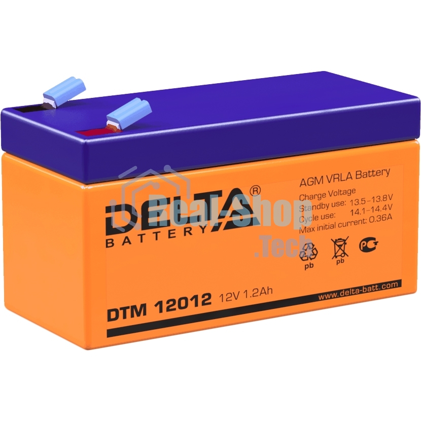 Батарея для ИБП Delta DTM 12012 (12V 1.2Ah)