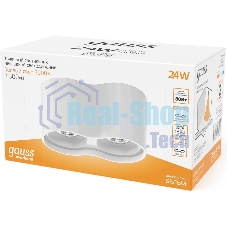 Светильник Gauss Overhead HD032 потолоч. 24Вт 3000K цв.св.:белый теплый белый