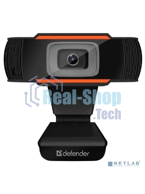 Веб-камера G-lens 2579 HD720p 1280x720, 30 кадр/с, USB Type-A, микрофон, автоосвещение, универсальное крепление