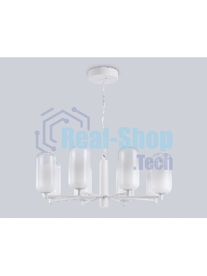 Подвесной светодиодный светильник Ambrella light LH11109/8 WH/FR белый/белый матовый 28W 3000K D720*280