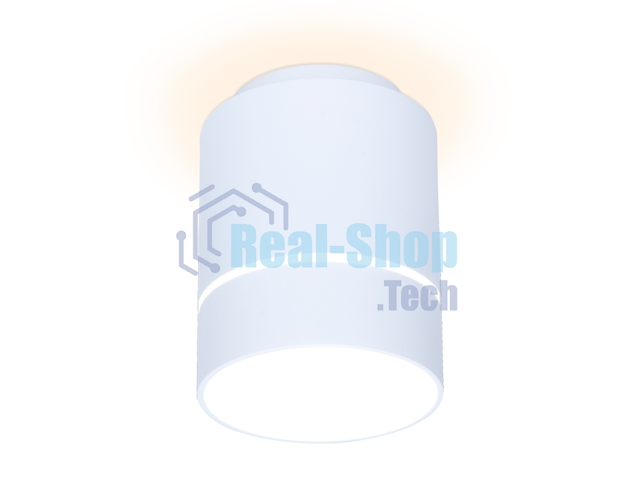 Светильник Ambrella light TN255 WH/S белый/песок LED 4200K 7W D80*110