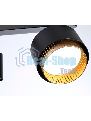 Светильник Ambrella light TN71295/3 BK/GD черный/золото GX53/3 max 12W 400*95*137