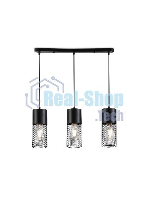 Светильник Ambrella light TR8501/3 BK черный E27/3 max 60W 550*100*1000